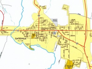 Gatesville homes - map of Gatesville Texas 